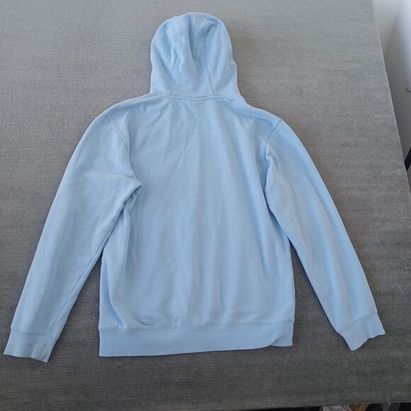 GOAT USA Hoodie Sweatshirt Mens Large Carolina Blue Pullover Embroidered Logo - Picture 2 of 11